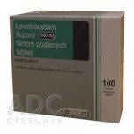 Леветирацетам Аккорд 1000 мг, 100 таблеток (Великобританія)